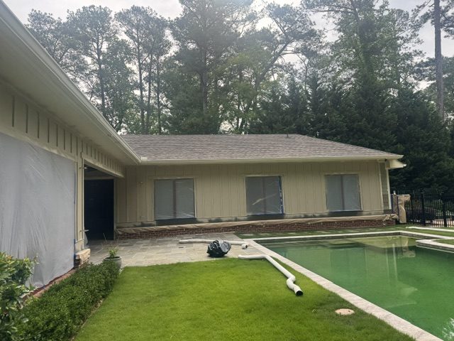 Overspray masking — Roxboro in Buckhead GA — AAA Construction Services